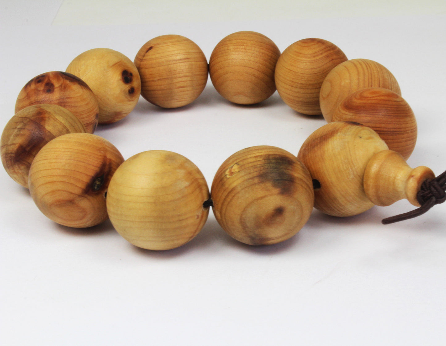 Wooden Beads Bracelate 崖柏木珠子